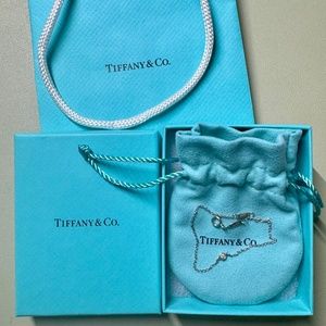 Tiffany & Co Diamond Steeling Sliver Bracelet